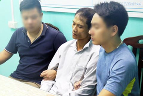 Doãn Trung Dũng khi bị bắt. Ảnh: Zing