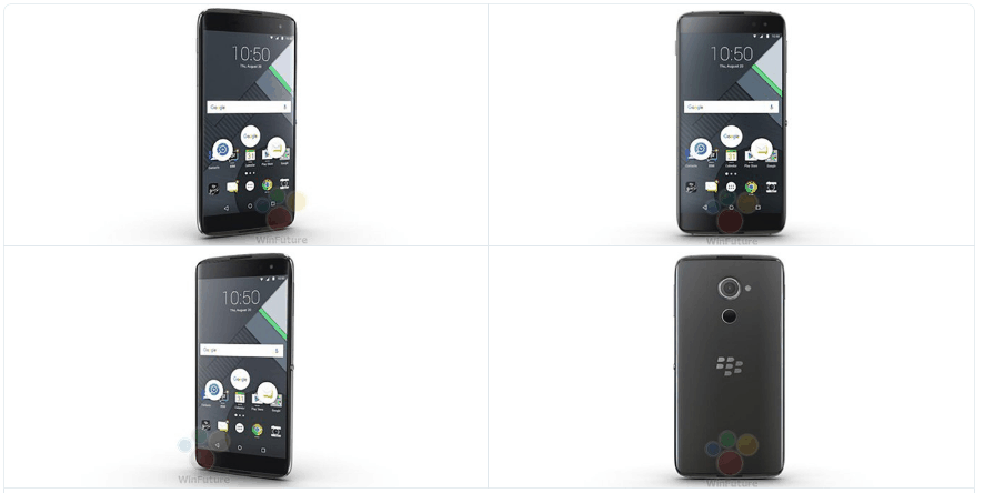 BlackBerry DTEK60 lộ ảnh, giống hệt Alcatel Idol 4S