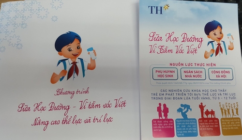 Công bố chương trình Sữa học đường ở quy mô toàn quốc