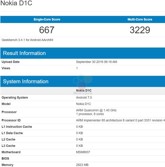 Sắp có smartphone Nokia chạy Android 7, RAM 3 GB