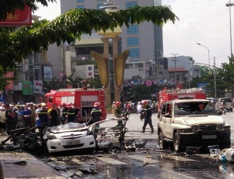 Nổ taxi Cẩm Phả: Khách tự sát bằng mìn, để lại thư tuyệt mệnh