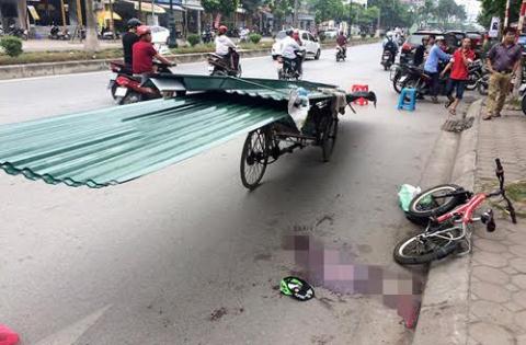 Khởi tố tài xế xích lô vụ bé trai bị tôn cứa cổ