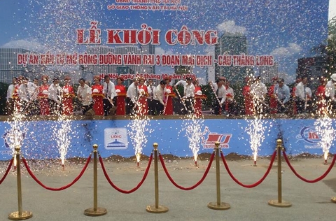 Hà Nội:Khởi công dự án hơn 3.000 tỷ mở rộng đường Vành đai 3