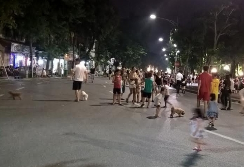 Hà Nội chưa đồng ý mở rộng thêm 9 tuyến phố đi bộ