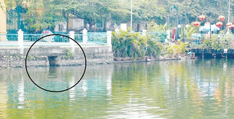 Hà Nội tổng kiểm tra việc xả nước thải ra Hồ Tây