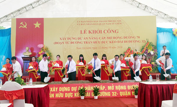 Khởi công dự án nâng cấp, mở rộng đường 70