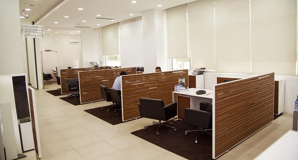 Khu vực tư vấn dịch vụ sang trọng 