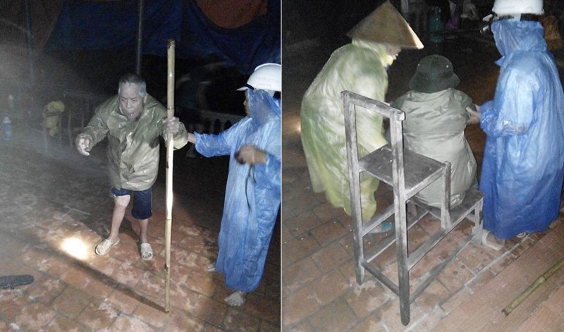 Chiều tối nhiều tuyến đường ở xã Hương Giang ngập nặng