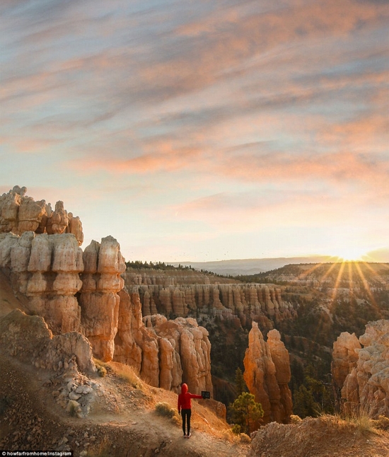 Cảnh đẹp ở công viên Bryce Canyon, Utah
