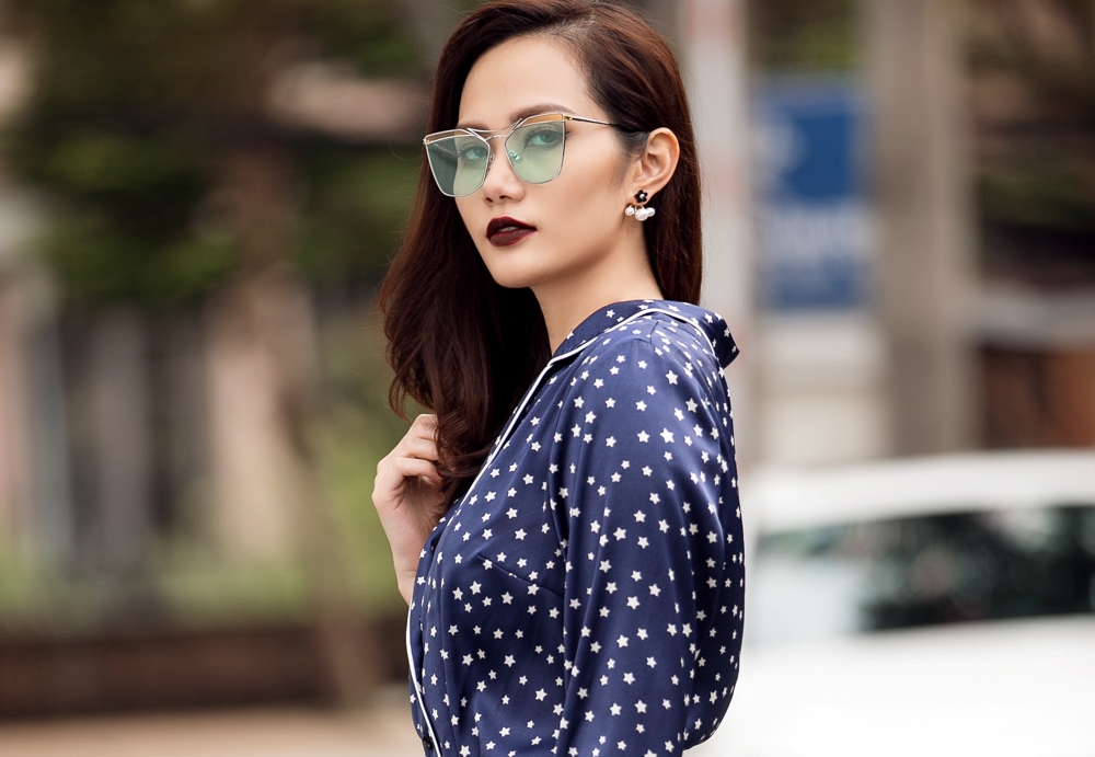 Hoa hậu Đông Nam Á Diệu Linh quyến rũ trong bộ sưu tập Thu - Đông