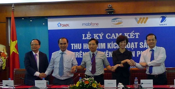 5 nhà mạng quyết tâm thu hồi SIM kích hoạt sẵn