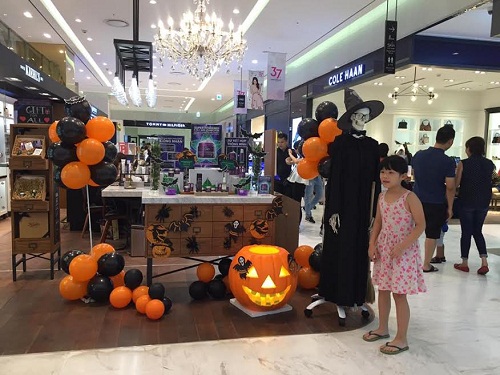 Không khí Halloween ngập tràn.