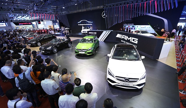 Ngắm dàn xe sang Mercedes tại VIMS 2016