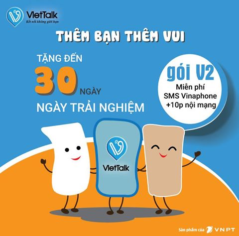 Thêm bạn cùng vui với VietTalk