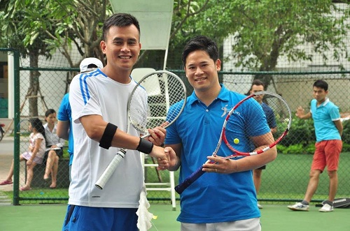 Cư dân Vinhomes hào hứng tại vòng sơ loại bộ môn tennis