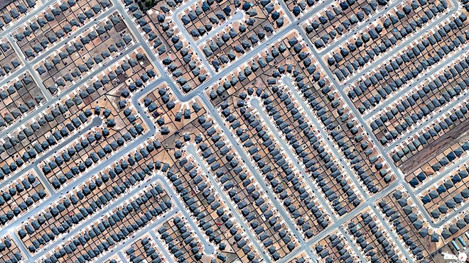 Khu vực dân cư tại thành phố Killeen, Texas, Mỹ.