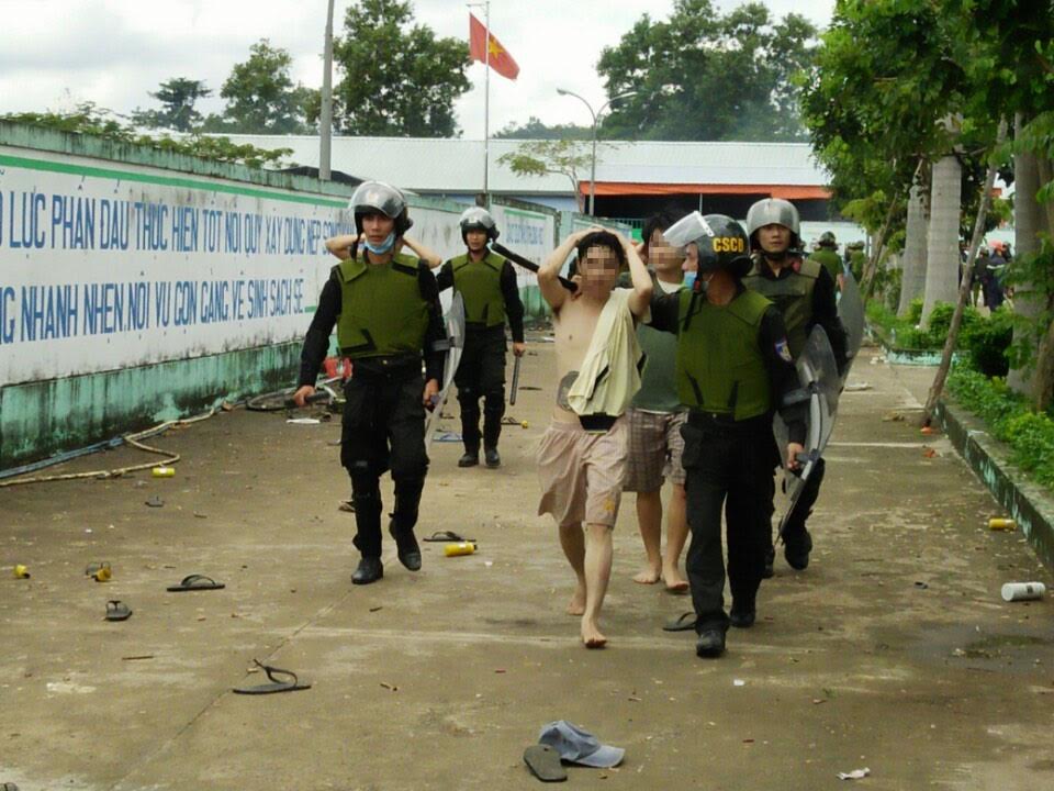 Một đối tượng quá khích bị bắt giữ và cách ly.