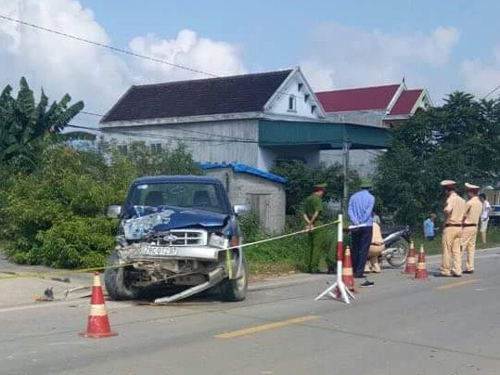 Khởi tố chủ tịch xã lái ô tô gây tai nạn làm 2 người chết
