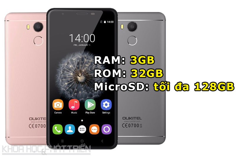 Khay SIM 2 kiêm luôn vai trò khe cắm thẻ nhớ.
