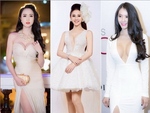 3 mỹ nhân chăm khoe vòng 1 silicon nhất showbiz Việt