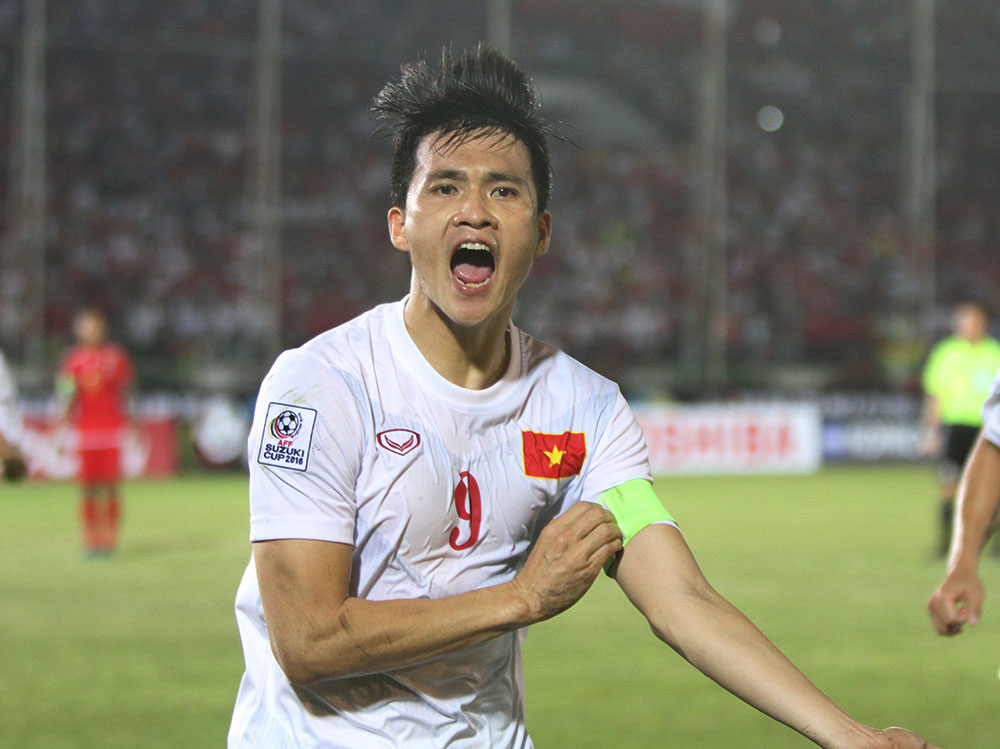 Kinh Nghiệm của Công Vinh đã lên tiếng ở AFF Cup 2016. Ảnh: Đình Viên
