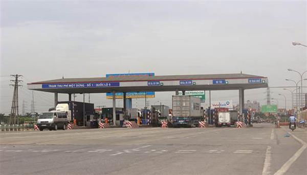 4/5 nhóm xe được giảm phí qua 2 trạm trên Quốc lộ 5. Ảnh: internet.