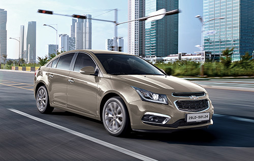 Chevrolet Cruze nâng cấp giá từ 589 triệu đồng