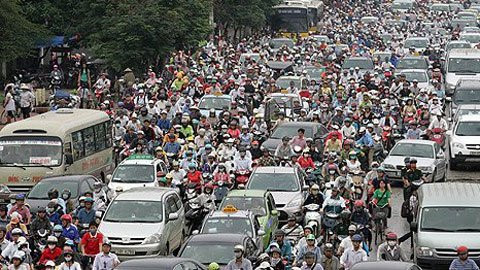Hà Nội bàn cách hạn chế phương tiện cá nhân