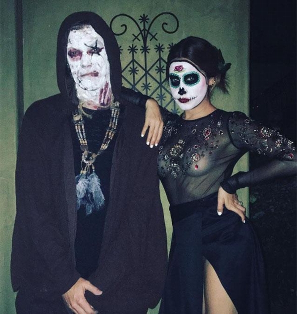Ashley Tisdale As A Sugar Skull