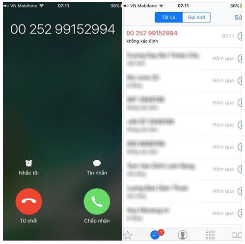 Nhiều người Việt nhận cuộc gọi lừa đảo từ Somali