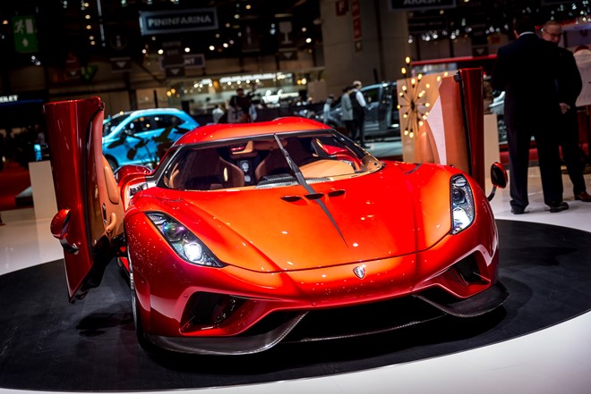 Koenigsegg Regera là siêu phẩm mới nhất của hãng xe Thụy Điển. Ảnh: 