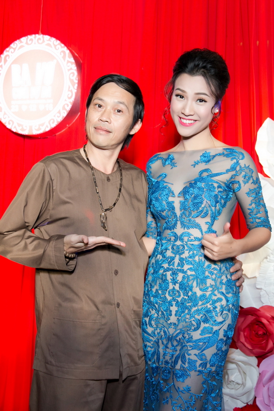 Hoàng Oanh và danh hài Hoài Linh