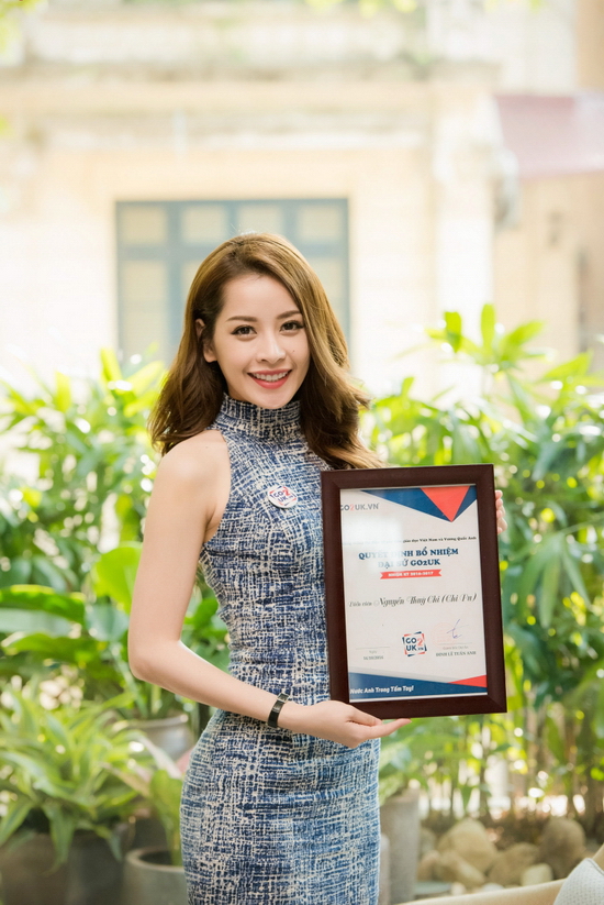 Với suất học bổng được trao tặng, Chi Pu cũng có cơ hội sang Anh Quốc trau dồi kiến thức của bản thân, học hỏi thêm nhiều điều mới theo lĩnh vực nữ diễn viên chọn lựa.