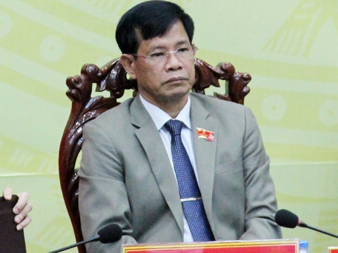 Ông Chắc khẳng định sẽ chấp hành kỷ luật của Đảng. Ảnh: Việt Tường.