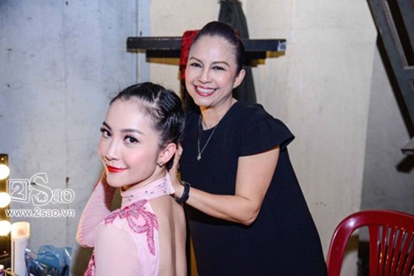 Có thể nhận thấy, Linh Nga thừa hưởng nhiều nét đẹp từ mẹ