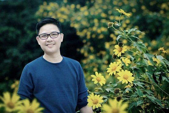 Anh cho biết hiện tại khá hài lòng với công việc mới