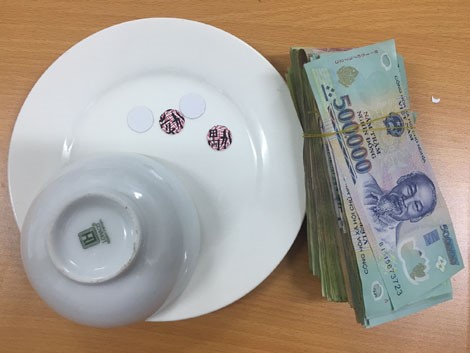 Tang vật bị lực lượng Công an thu giữ