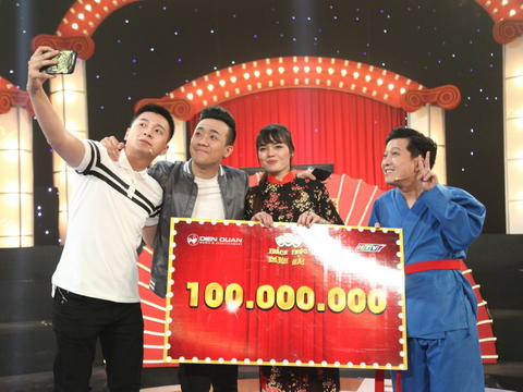'Cô gái thích khoe vàng' ẵm 100 triệu ở tập 5 Thách thức danh hài