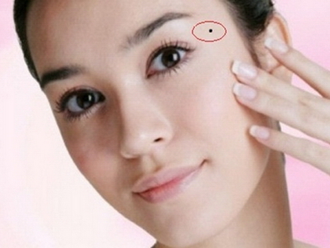 Nhìn nốt ruồi đoán biết tương lai