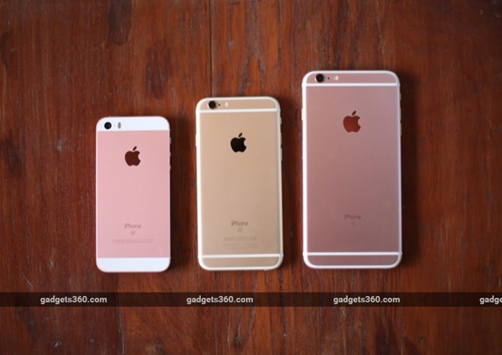 Ngày 21/3/2016, iPhone SE ra đời có thiết kế giống iPhone 5S nhưng mang cấu hình của iPhone 6S. Ảnh: NDTV Gadgets360.