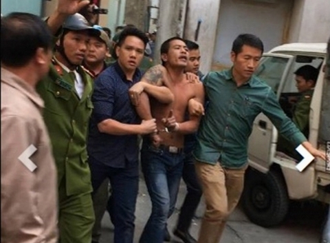 Đối tượng ngáo đá, chém trọng thương cảnh sát