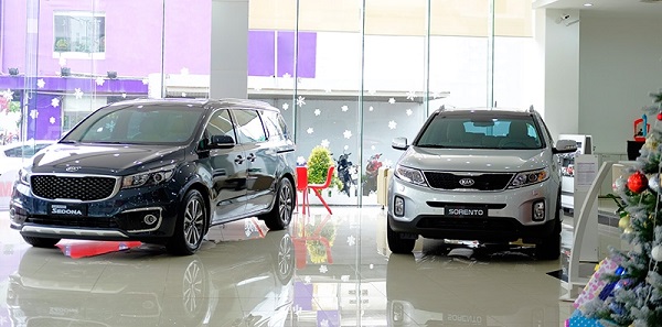Sedona và Sorento có mức giảm từ 15- 20 triệu đồng so với tháng 12/2016