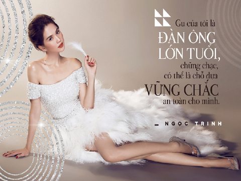 Những phát ngôn của Ngọc Trinh về chuyện tình với đại gia lớn tuổi