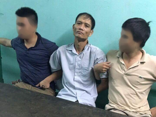 Đối tượng Nguyễn Trung Dũng bị bắt giữ