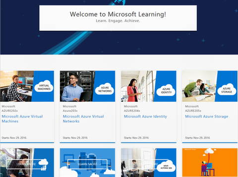 Các khóa đào tạo Azure chuyên nghiệp miễn phí