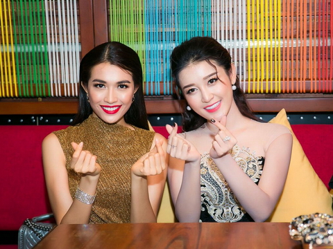 Lệ Hằng xuất hiện xinh đẹp sau chuyến quảng bá tại Miss Universe