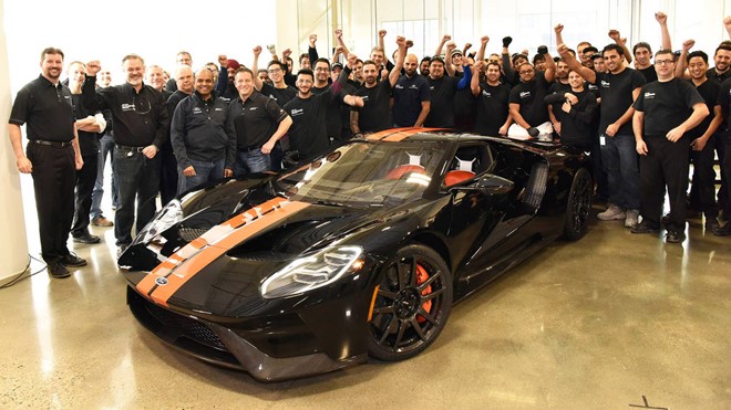 Rò rỉ hình ảnh siêu xe cực hiếm Ford GT 2017