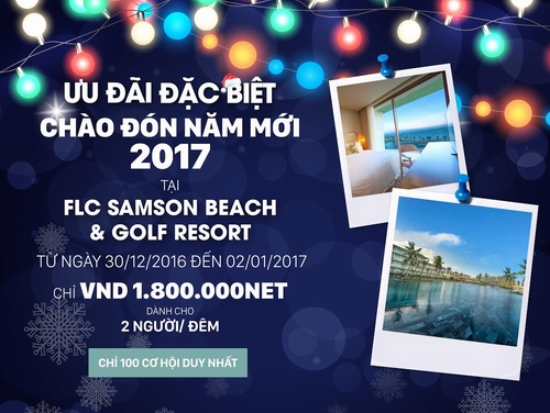 Những ưu đãi của FLC Sấm Sơn.