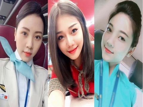 Những tiếp viên hàng không xinh như hoa hậu khiến dân mạng 'chao đảo'
