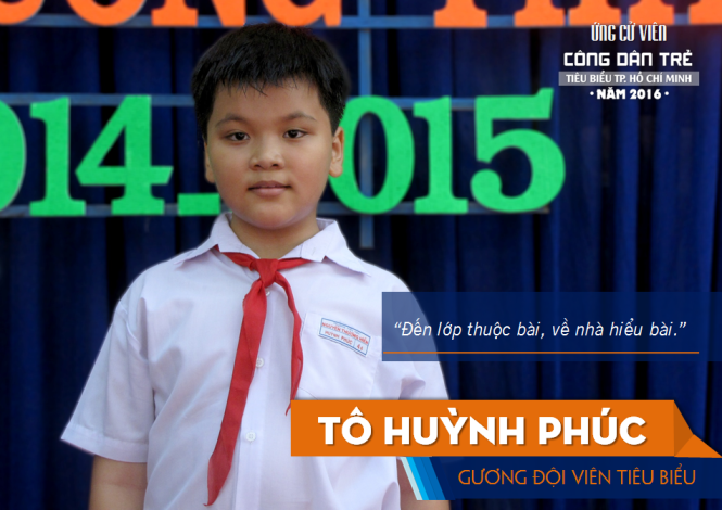 Cậu bé 11 tuổi trở thành &quot;Công dân trẻ tiêu biểu TP HCM&quot;